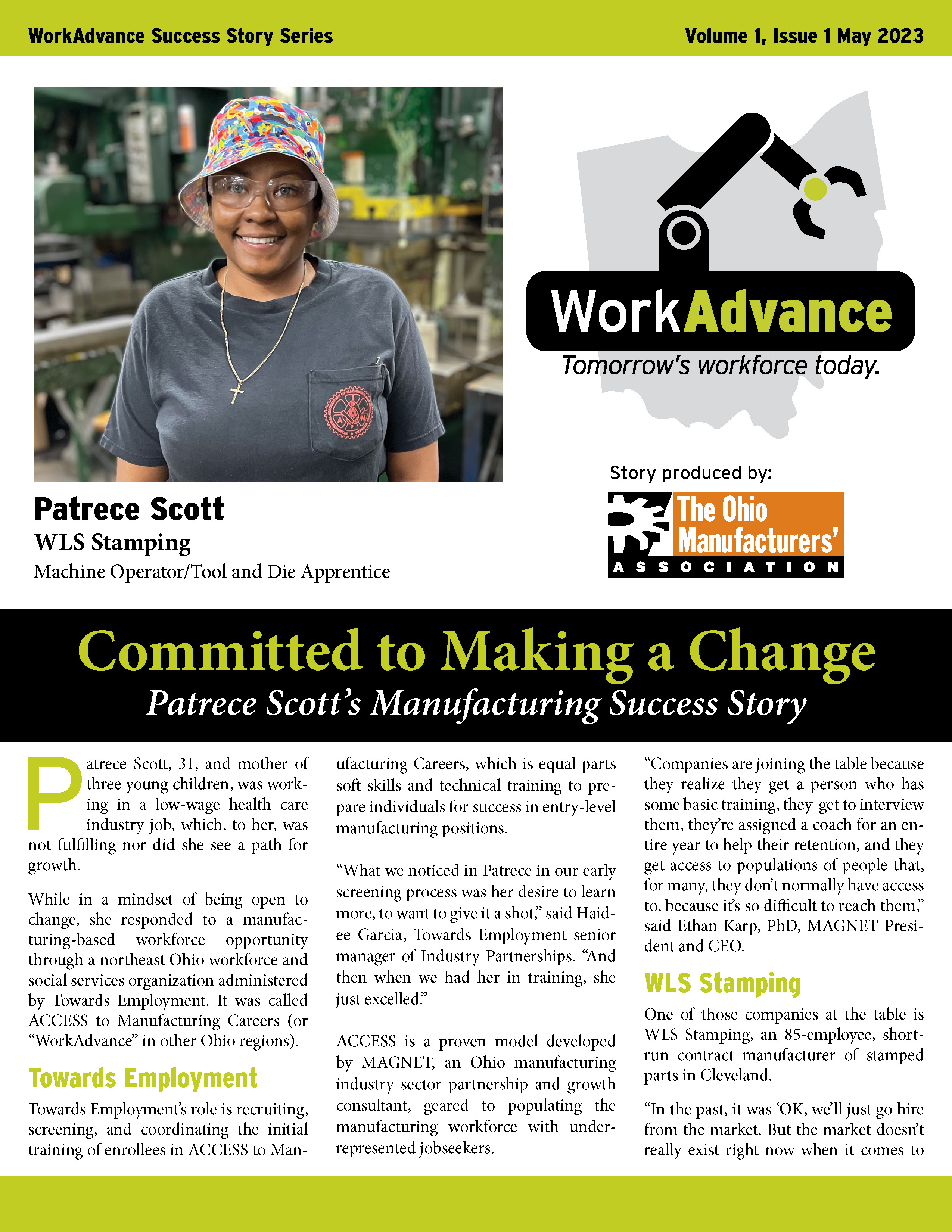 Success Story 1 - Patrece Scott