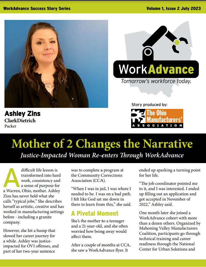 Success Story 2 - Ashley Zins